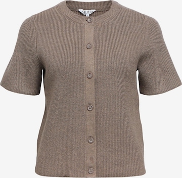 Cardigan 'VIOLA' OBJECT en gris : devant