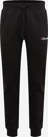 Champion Authentic Athletic Apparel Tapered Broek in Zwart: voorkant