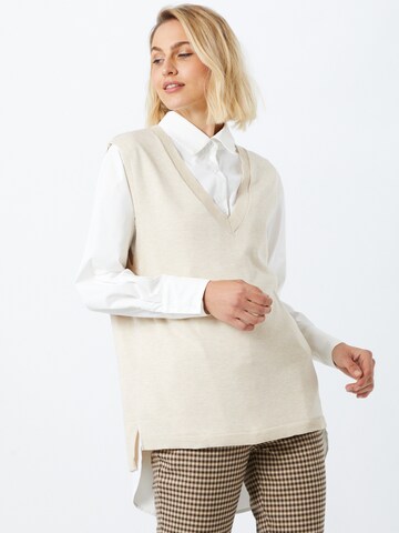 Soft Rebels Sweater in Beige: front