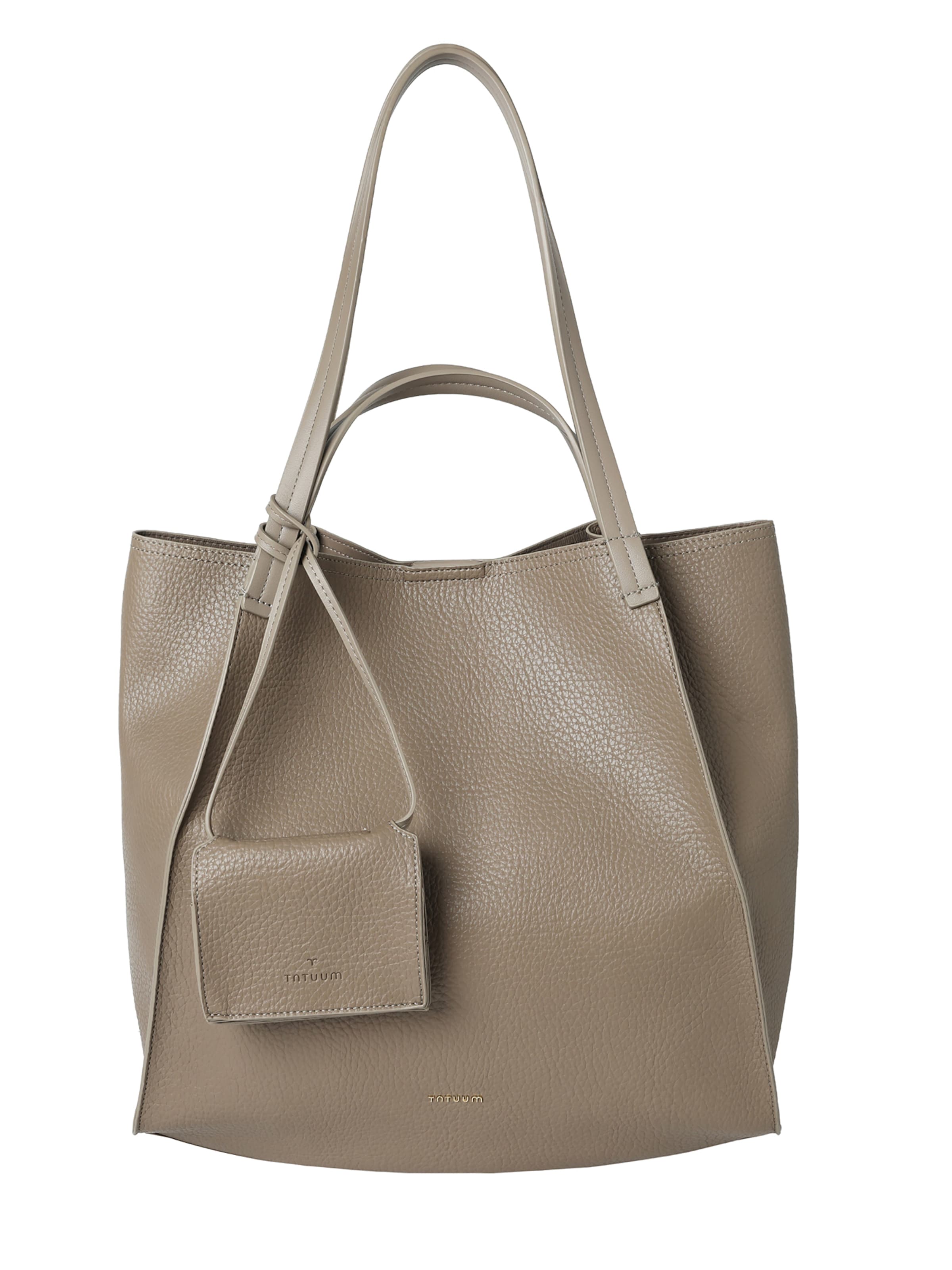TATUUM Nákupní taška 'Camili' – béžová: přední strana