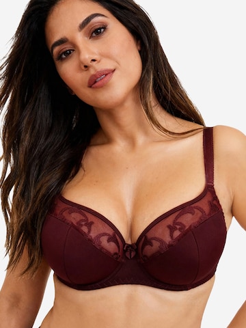 Vivisence T-shirt Bra '1020' in Red