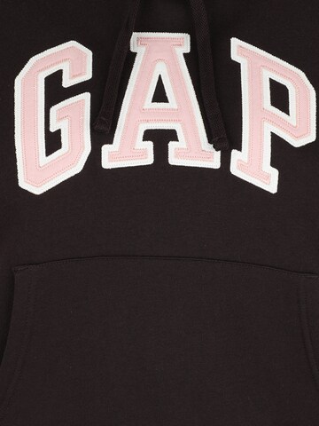 Gap Petite Sweatshirt 'HERITAGE' in Brown