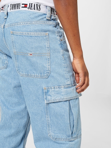 Tommy Jeans Loose fit Cargo jeans 'AIDEN' in Blue