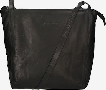 HILL BURRY Crossbody Bag in Black: front