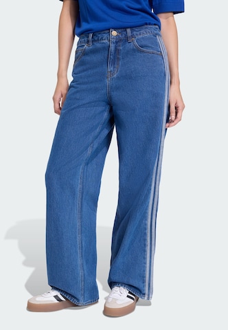 Wide Leg Jean 'Firebird' ADIDAS ORIGINALS en bleu : devant