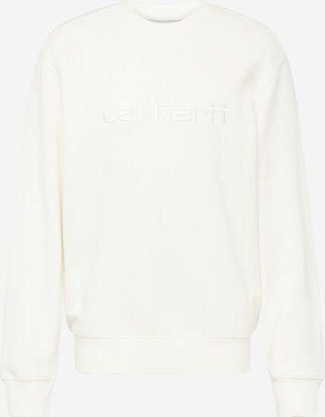 Carhartt WIP Sweatshirt 'Duster' i hvid: forside