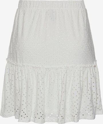 PIECES Skirt 'Luca' in White