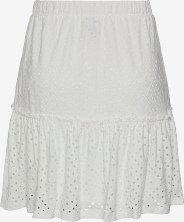 PIECES Skirt 'Luca' in White