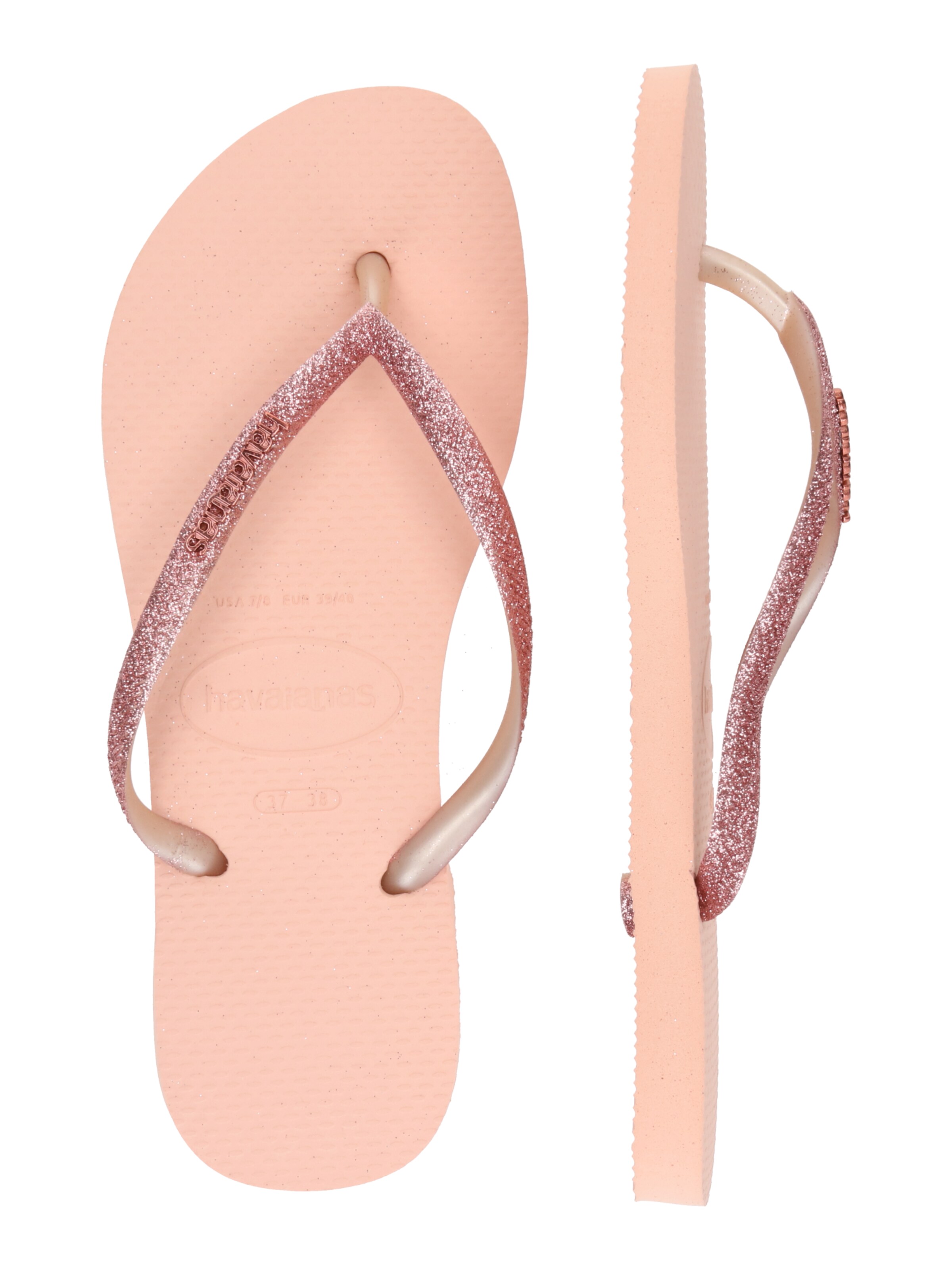 Flip-flops 'SLIM' de la HAVAIANAS pe roz