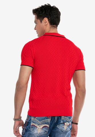 CIPO & BAXX Shirt in Rot