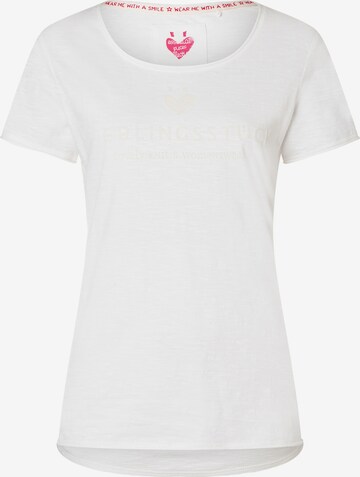 LIEBLINGSSTÜCK Shirt 'Cia' in Wit: voorkant