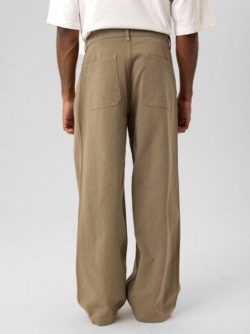 Dandalo Wide Leg Hose 'Rafael' in Braun