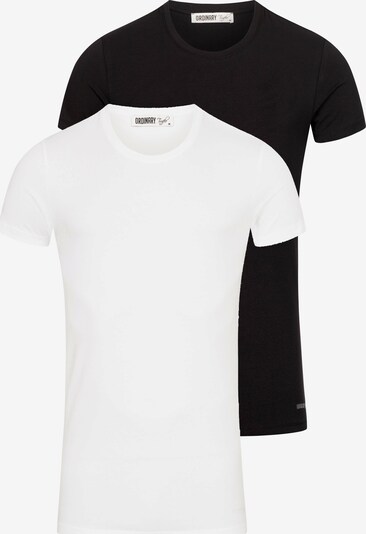 Ordinary Truffle Shirt 'Balto' in schwarz / weiß, Produktansicht