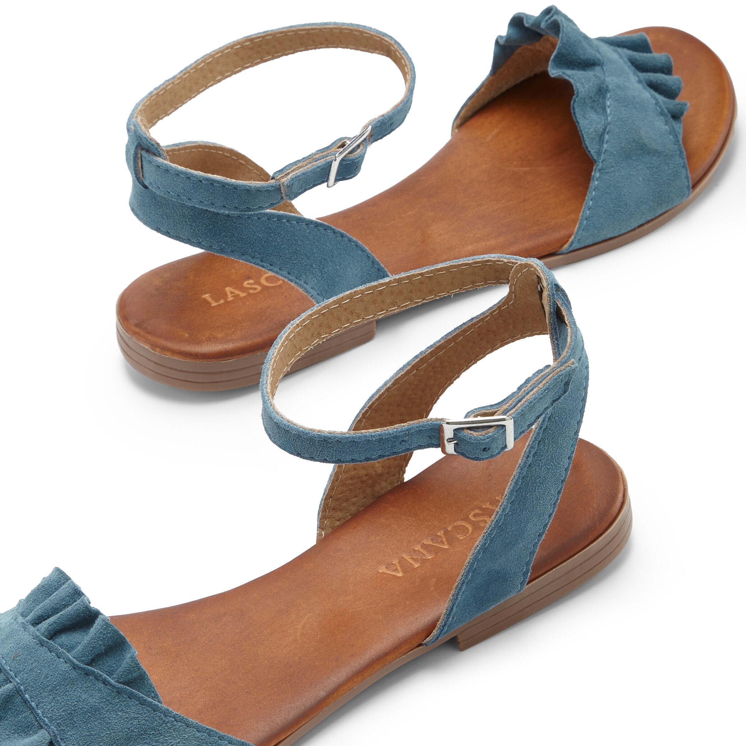 LASCANA Sandal in Blue