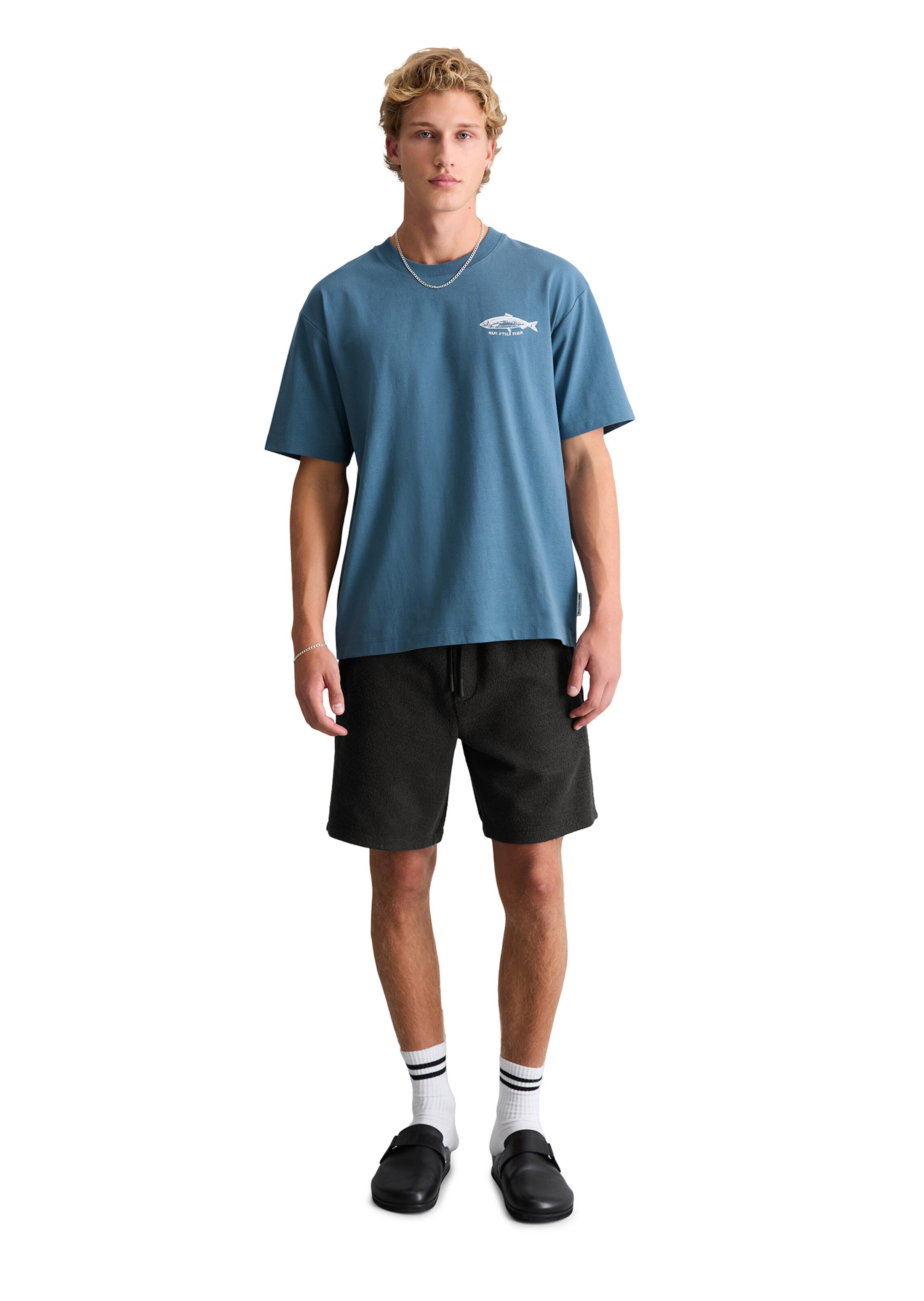 Marc O'Polo DENIM T-Shirt in Blau