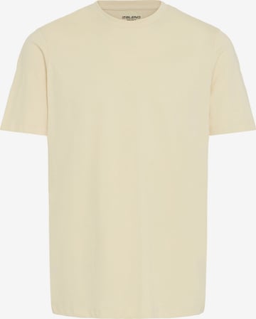 BLEND - Camisa ' BHVAGO ' em bege: frente