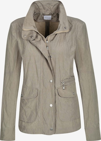 Veste mi-saison MADELEINE en marron : devant