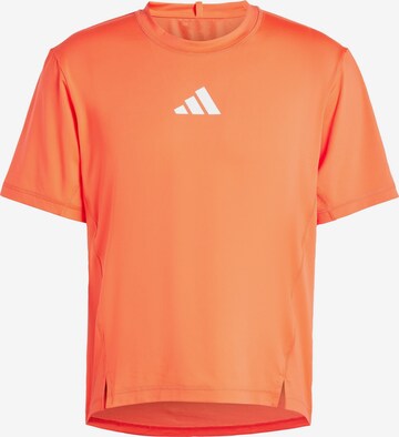 ADIDAS PERFORMANCE Functioneel shirt in Rood: voorkant