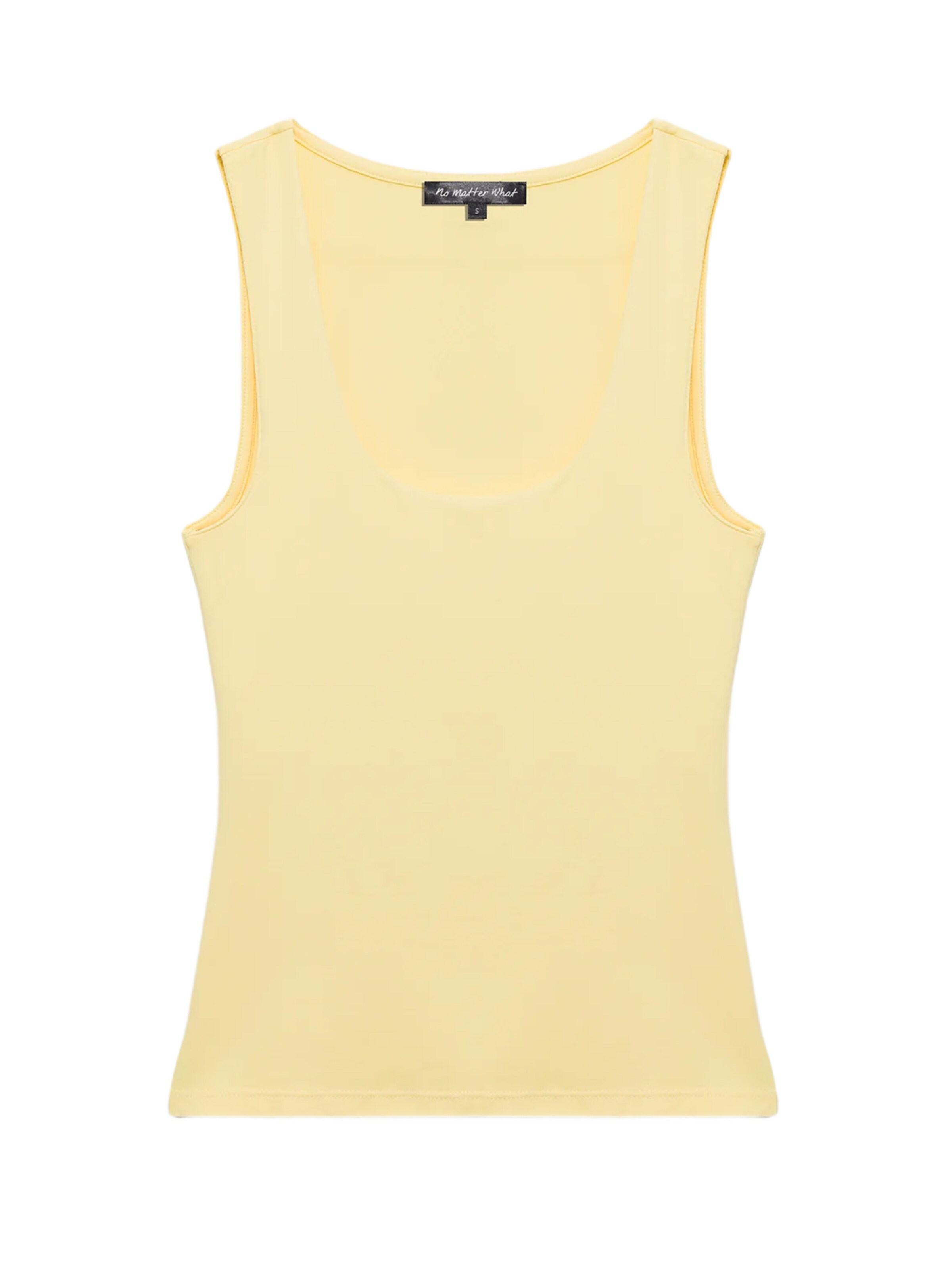 Haut 'Athlet' No Matter What en jaune : devant