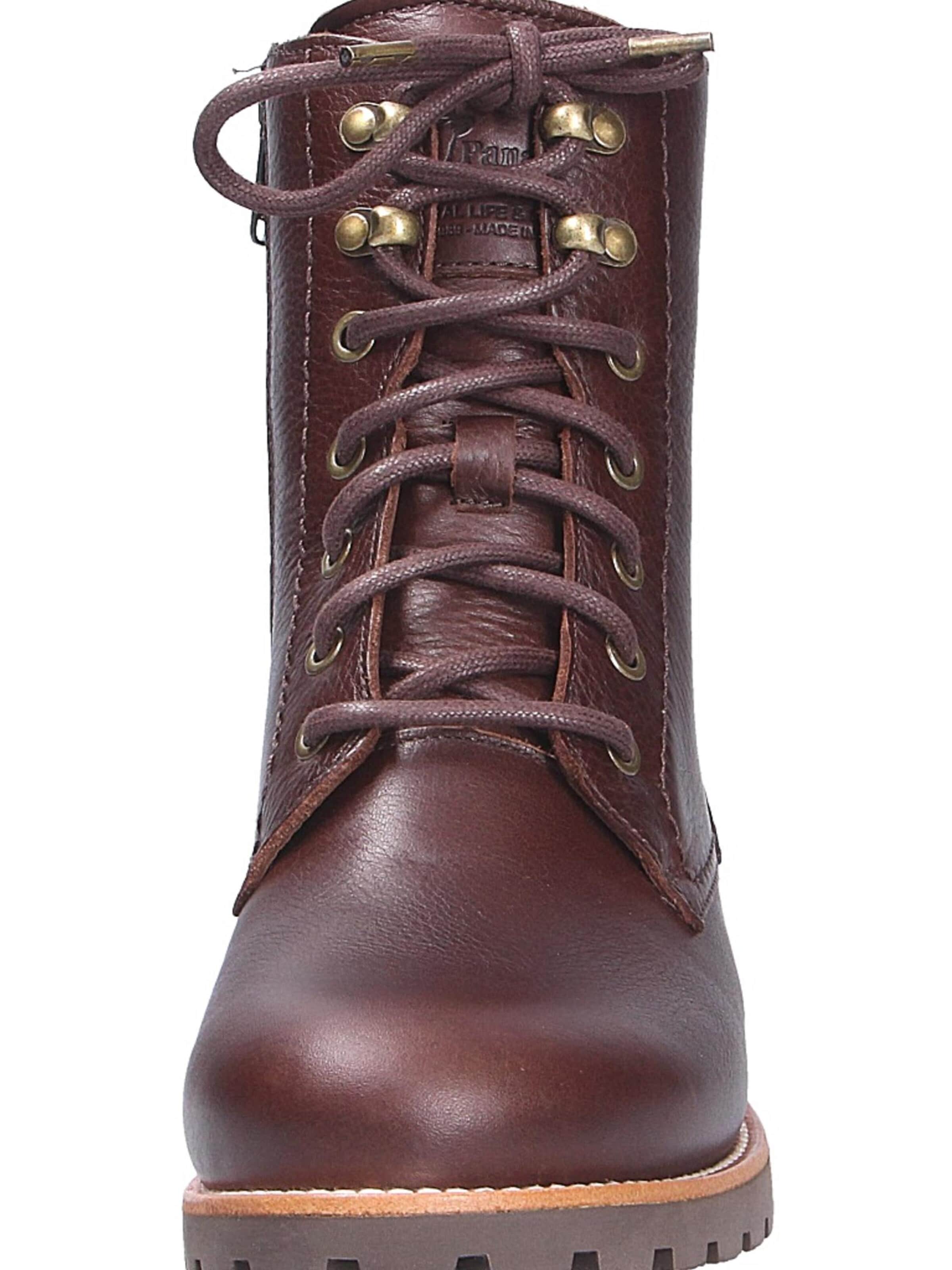 PANAMA JACK Lace-Up Boots 'FARA' in Brown