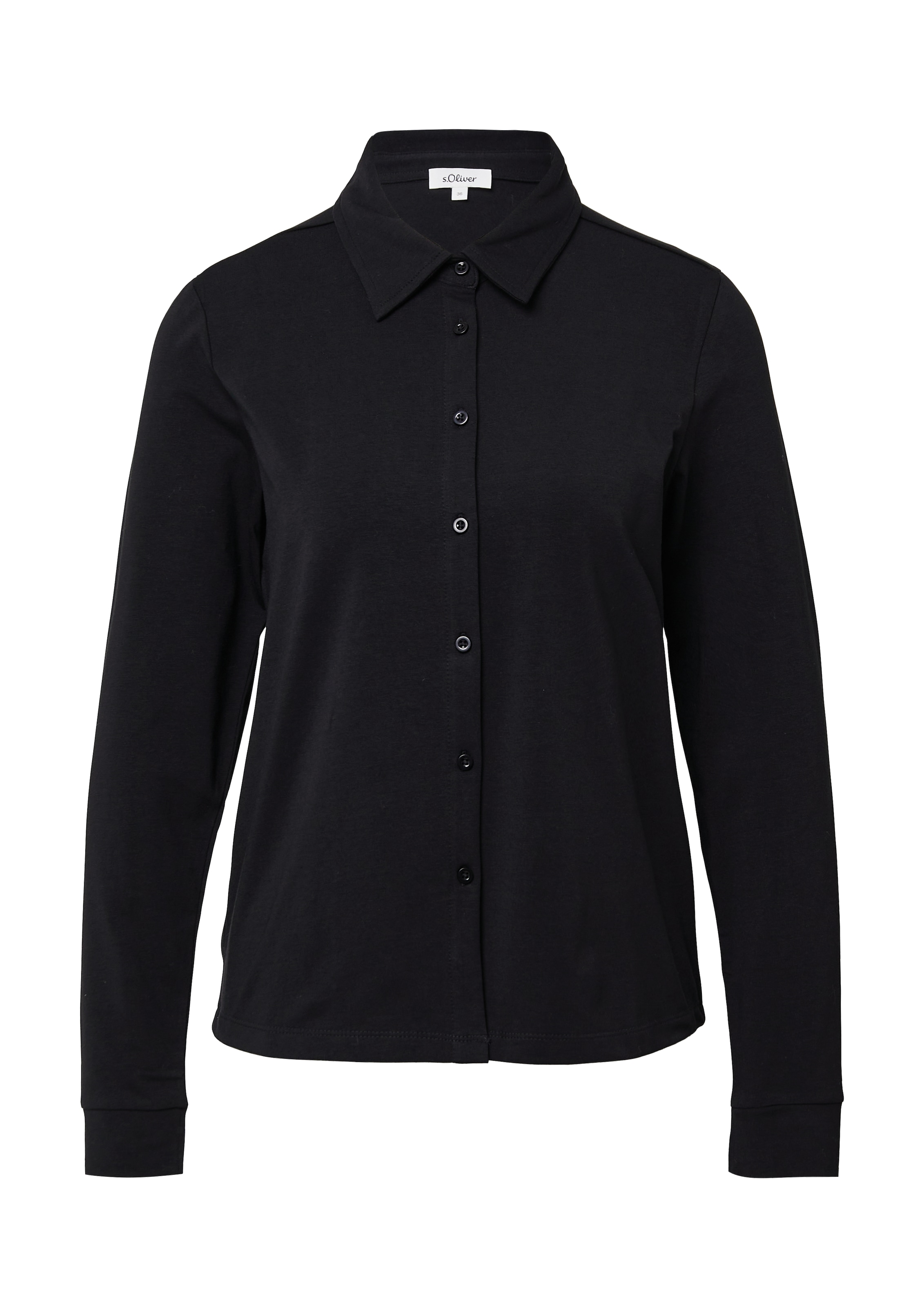 Chemisier s.Oliver en noir : devant