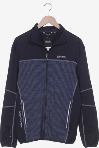 REGATTA Sweatshirt & Zip-Up Hoodie in L-XL in Blue: front