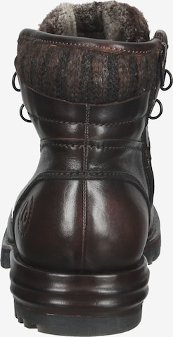 bugatti Lace-Up Boots 'Sentra' in Brown