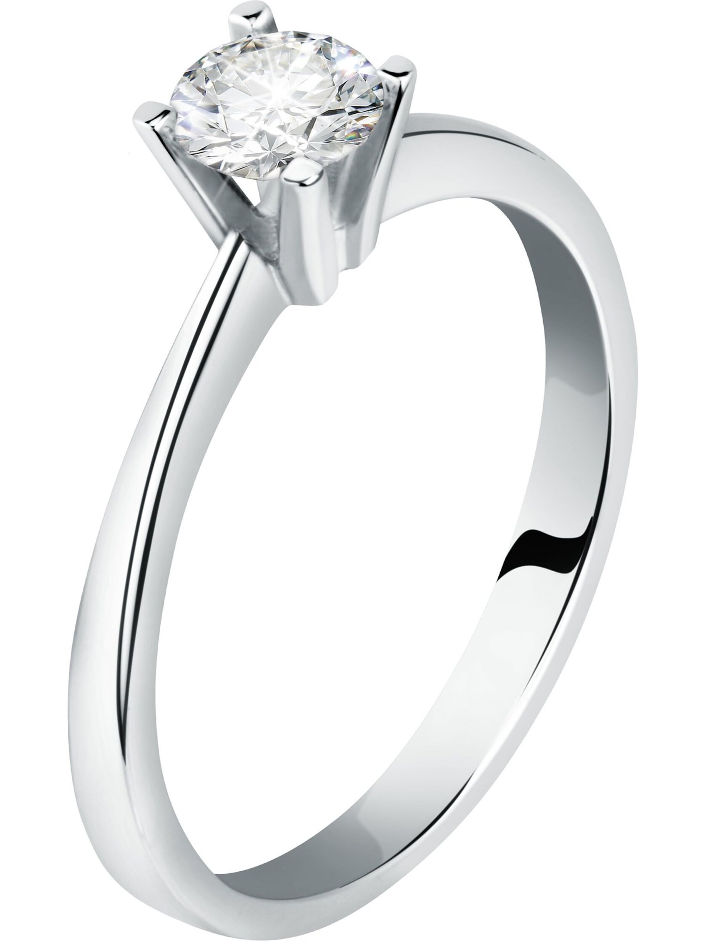 CHRIST Ring in Silber: Vorderseite