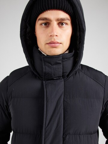 Superdry Wintermantel in Schwarz