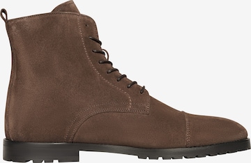 Henry Stevens Lace-Up Boots 'Wallace CDB' in Brown