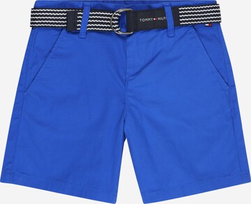 TOMMY HILFIGER Broek in Blauw: voorkant