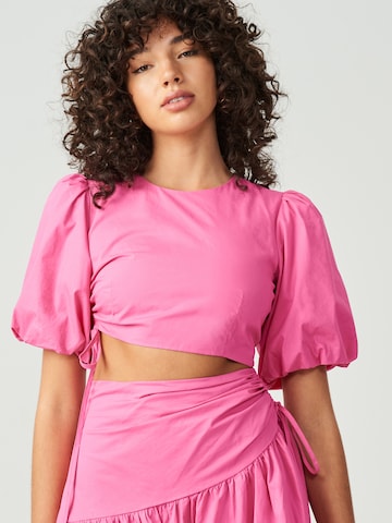 Robe 'JILL' Sável en rose