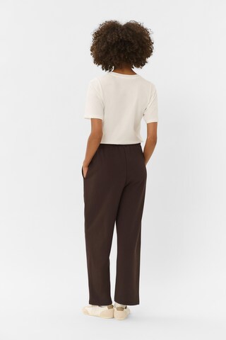 CULTURE - Loosefit Pantalón en marrón