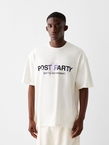 Bershka Shirt in Wit