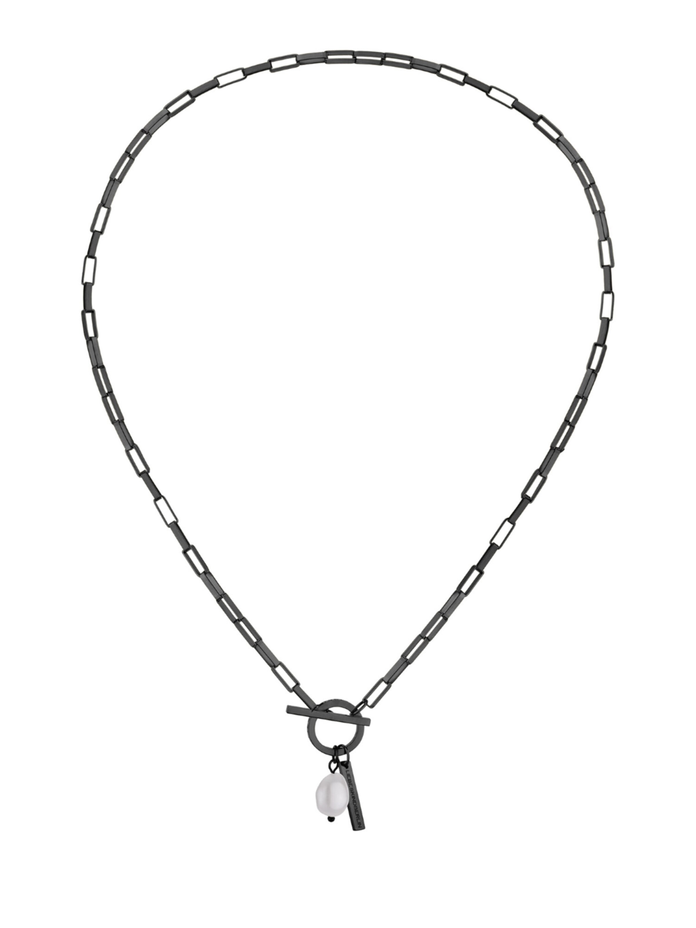 Chaîne Liebeskind Berlin en noir : devant