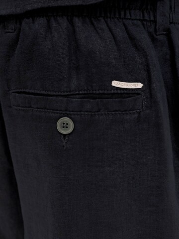 JACK & JONES Loose fit Chino trousers 'JPSTKarl JJLawrence' in Black