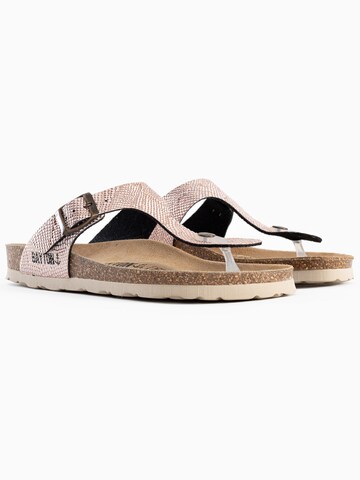 Bayton T-bar sandals 'Mercure' in Brown