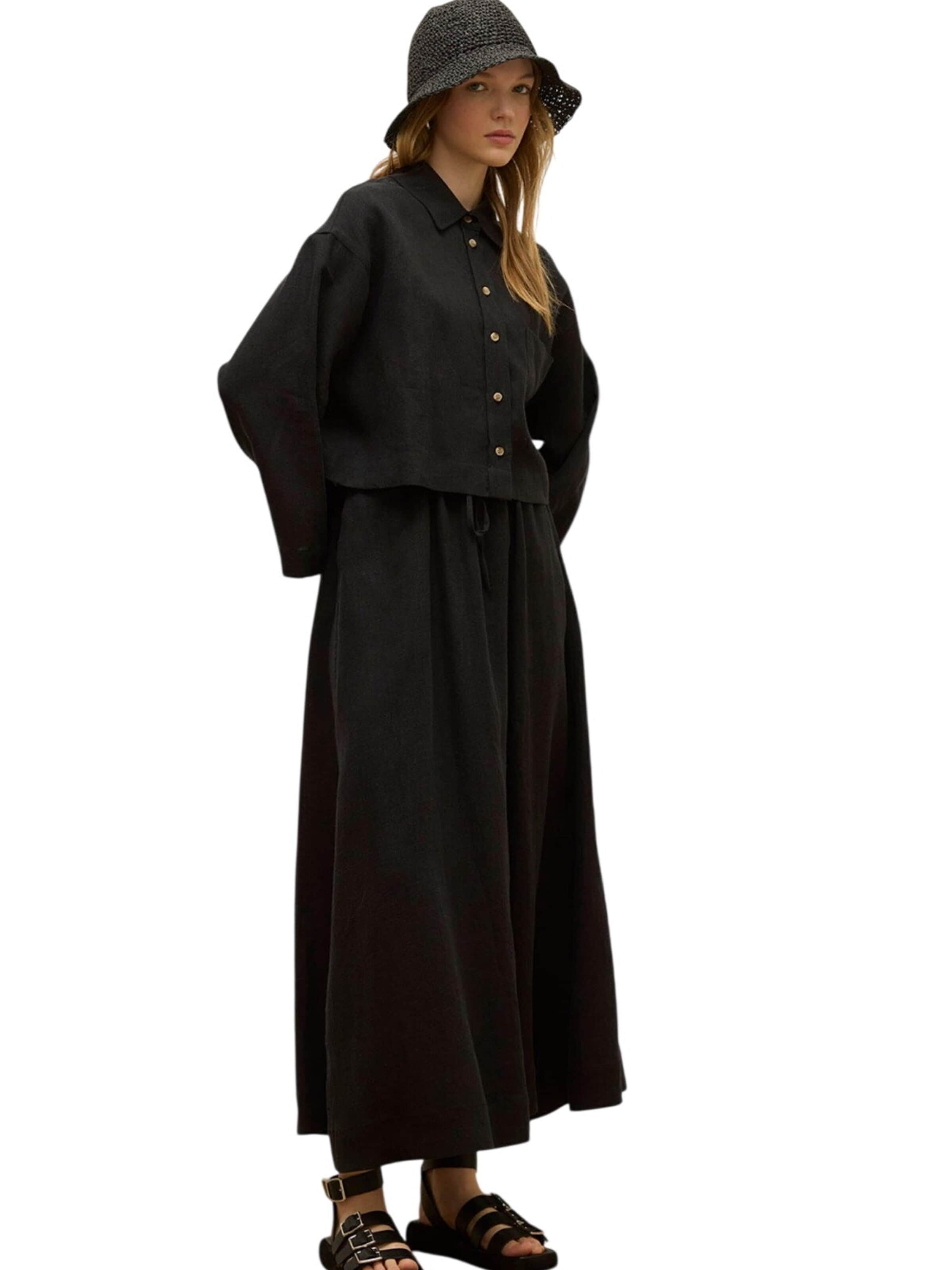 MANUKA Blouse in Black