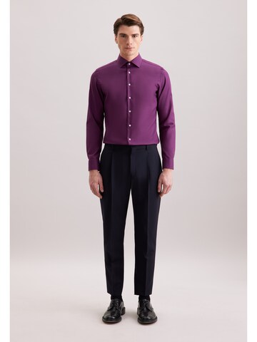Coupe slim Chemise business SEIDENSTICKER en violet