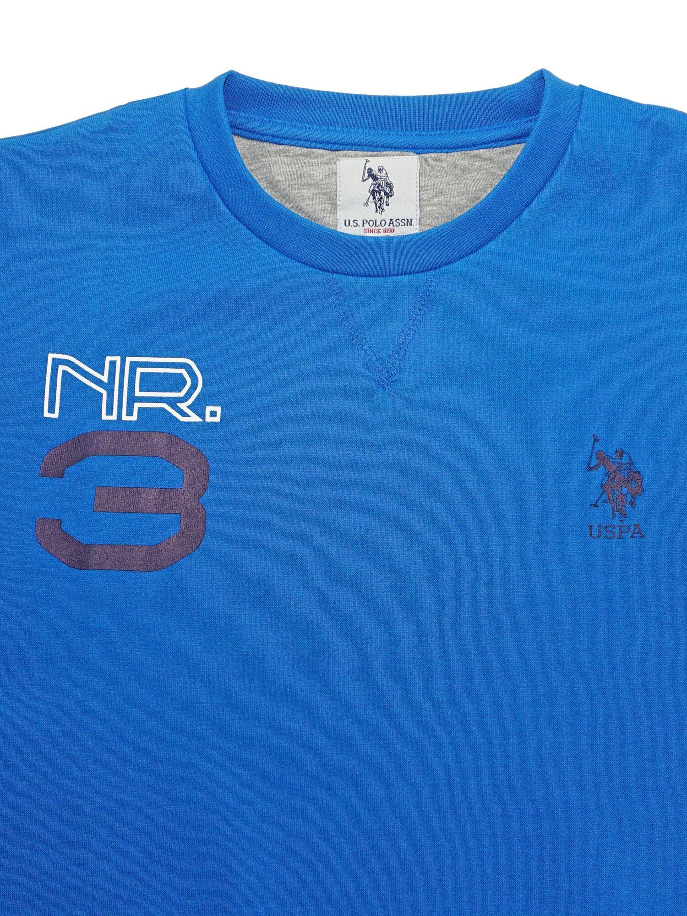 Felpa di U.S. POLO ASSN. in blu