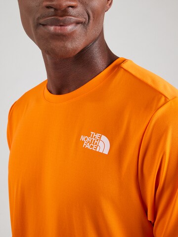 Maglia funzionale di THE NORTH FACE in arancione