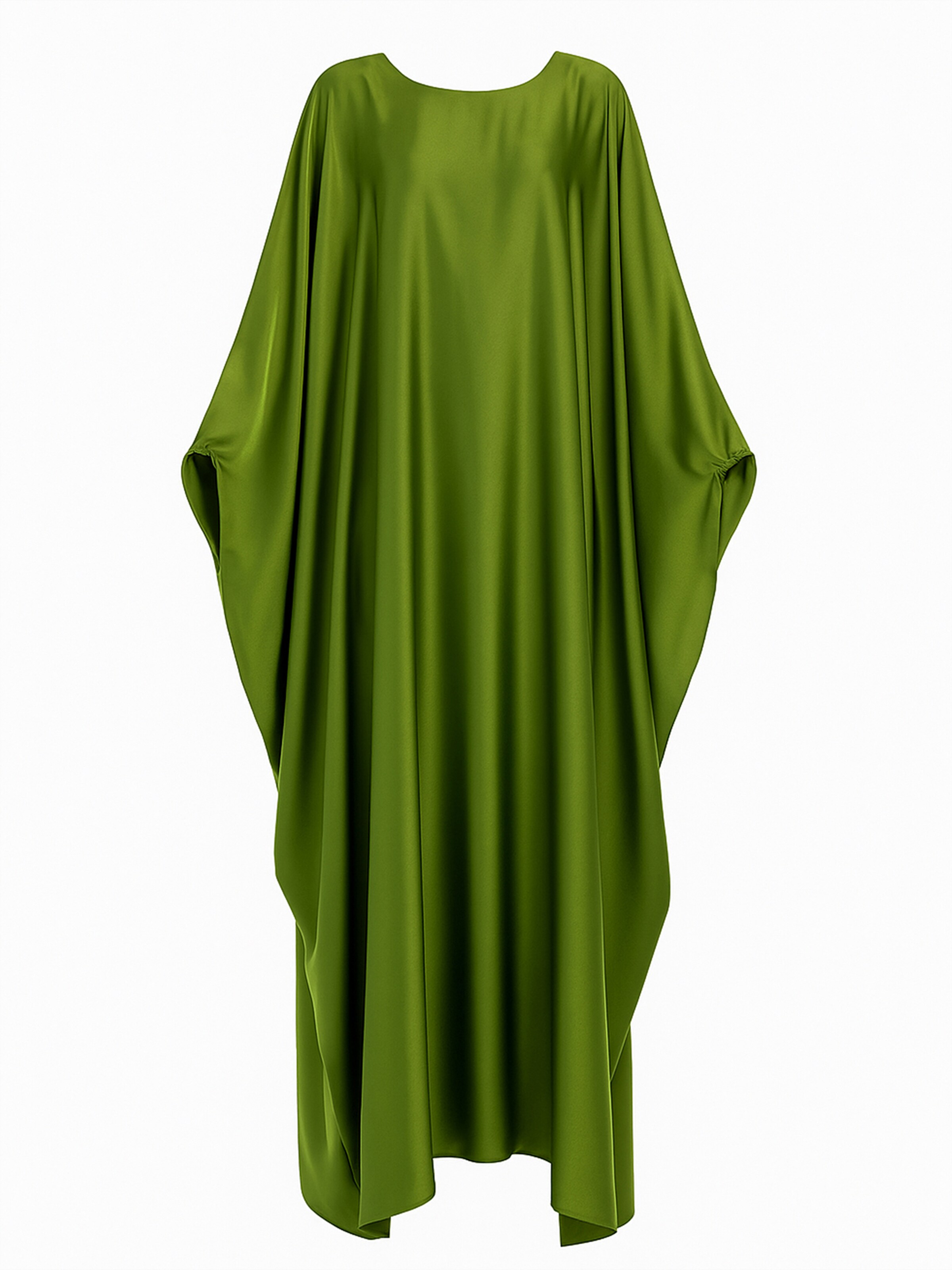 Robe Elara en vert : devant