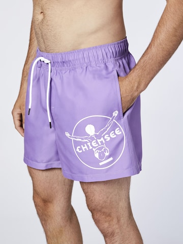 CHIEMSEE Regular Board Shorts in Purple