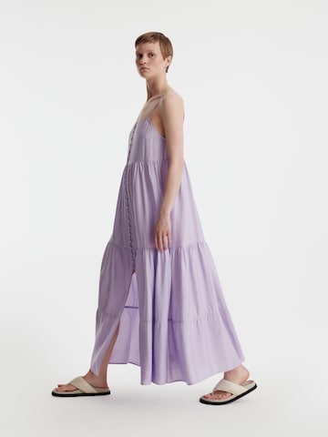 purpurinė EDITED Suknelė 'Hope': priekis