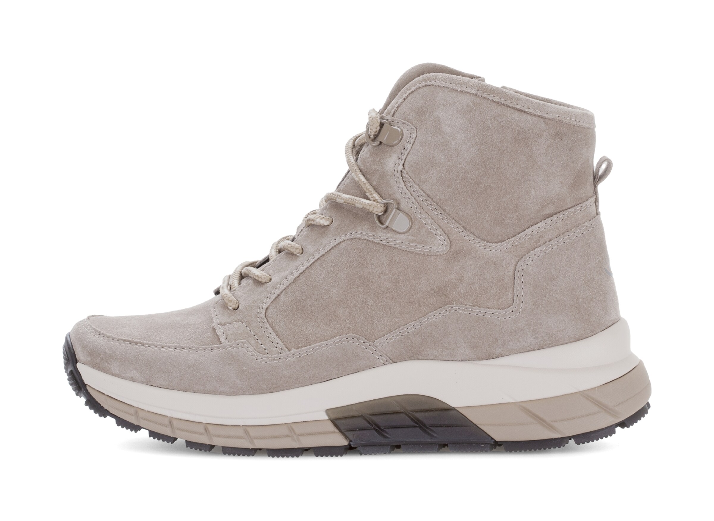 Gabor Rollingsoft Schnürstiefelette 'Rollingsoft' in Beige