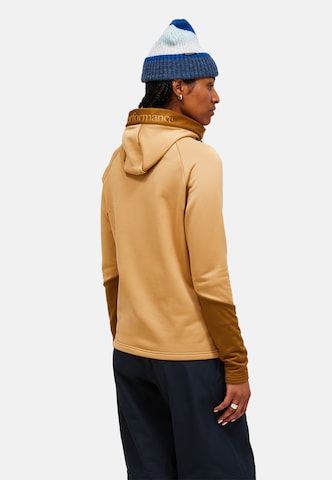 PEAK PERFORMANCE Fleecejacke W Rider Essentials Midlayer Zip Hood in Braun