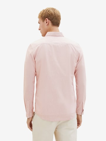 TOM TAILOR Regular Fit Hemd in Pink