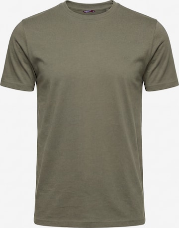 Carrera Jeans Shirt 'Basic' in Green: front
