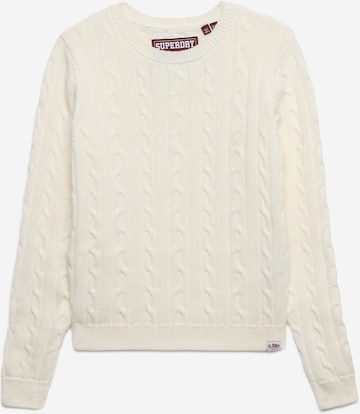Pullover 'Essentials' di Superdry & Co in beige: frontale