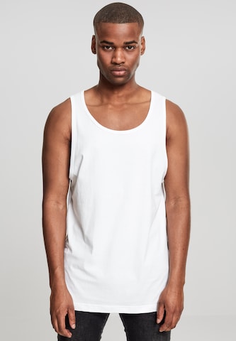 Tricou 'Big Tank' de la Urban Classics pe alb: față